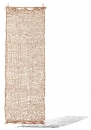 Trame - Natural Coir curtain - 90 x 270 cm